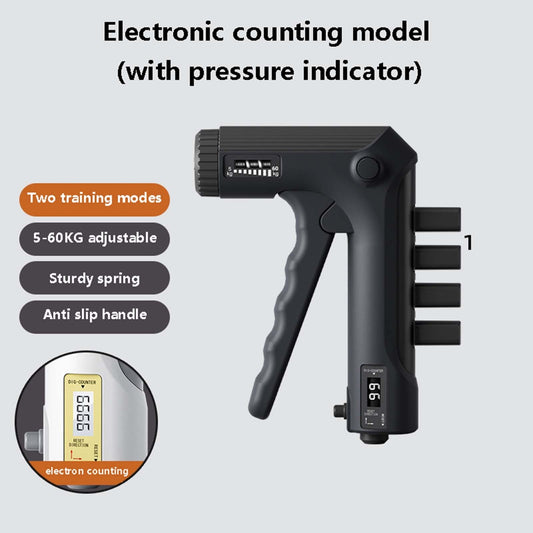 Adjustable Hand & Finger Exerciser, Rehabilitation Grip Strength Trainer