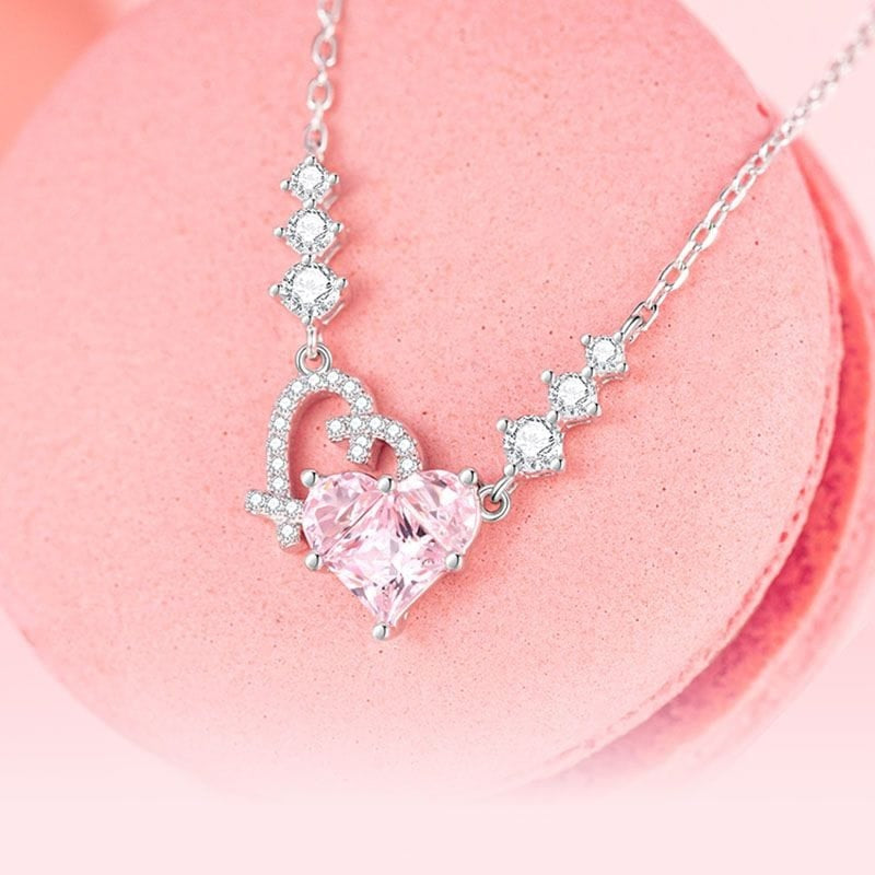 Heartlocked Double Heart Necklace