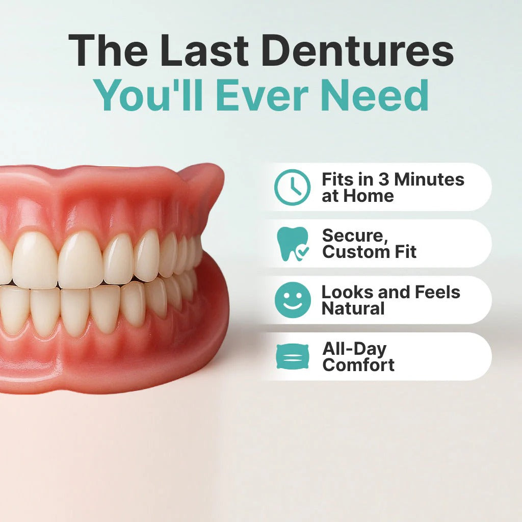 Custom-Fit Dentures — Designed for Comfort and a Natural-Looking Smile