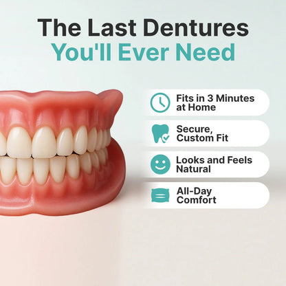 Custom-Fit Dentures — Designed for Comfort and a Natural-Looking Smile