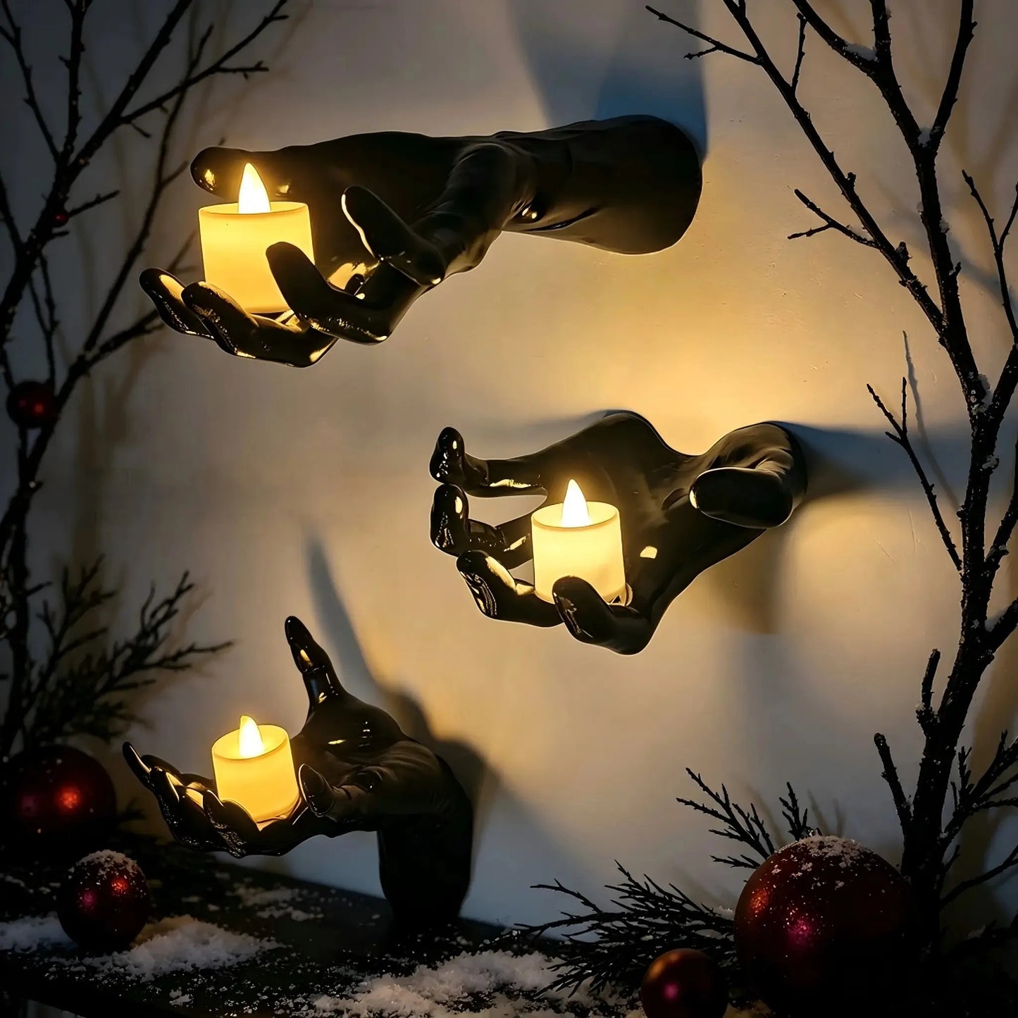Halloween Witch Claw Wall Mount