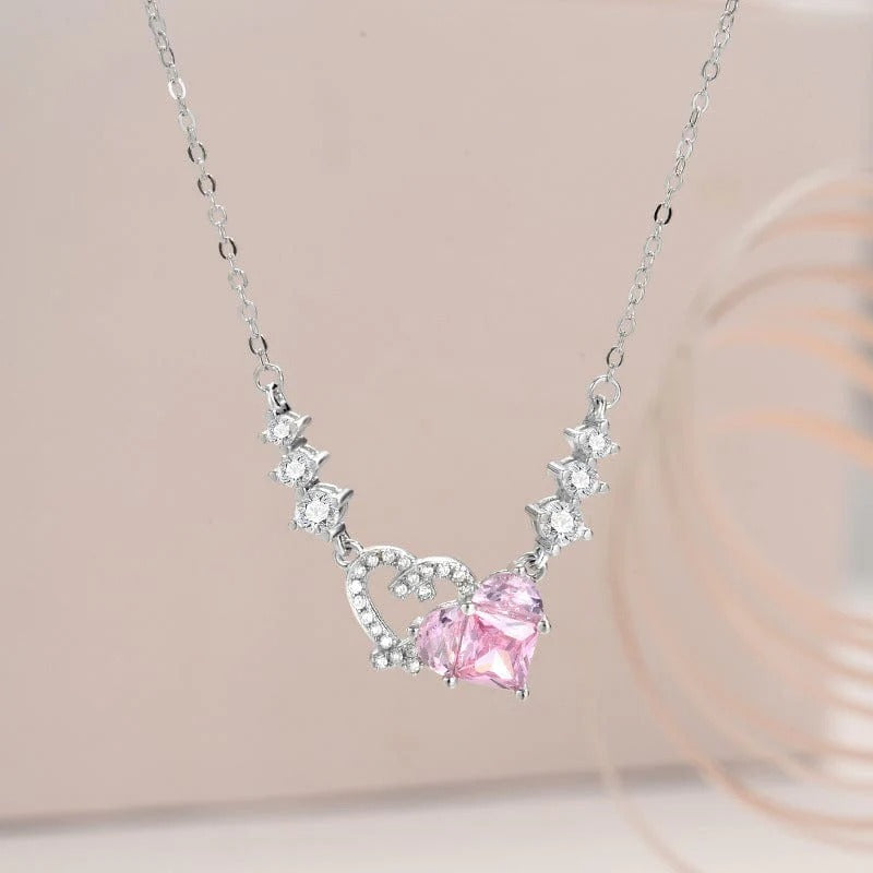 Heartlocked Double Heart Necklace