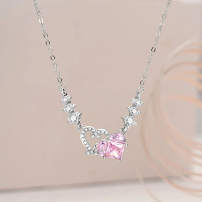 Heartlocked Double Heart Necklace
