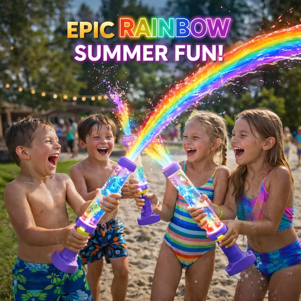 🔥LAST DAY 50% OFF🌈Glowing Rainbow LED Water Blaster