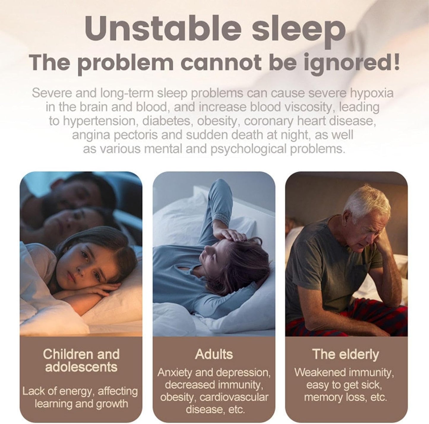 Microcurrent Sleep Aid Device for Fast Deep Sleep