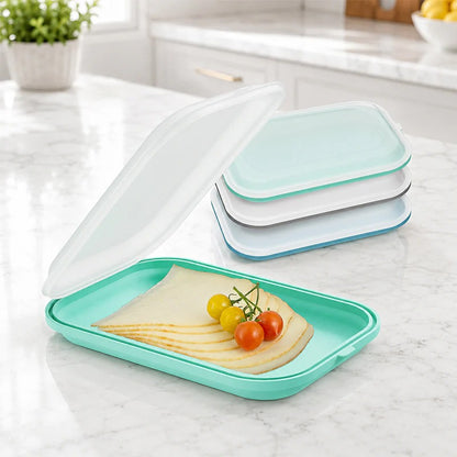 🍱 50% OFF! ✨ Portable silicone lunchbox