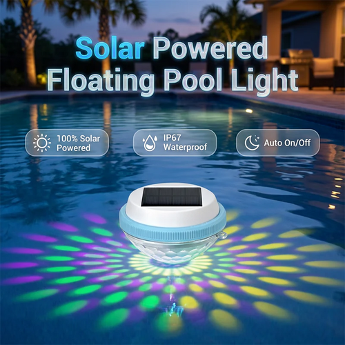 Solar Floating Pool Light