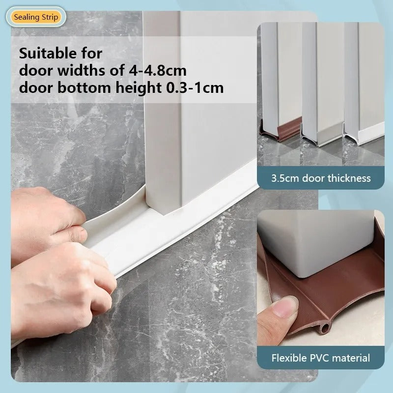 Door Bottom Seal Strip Stopper