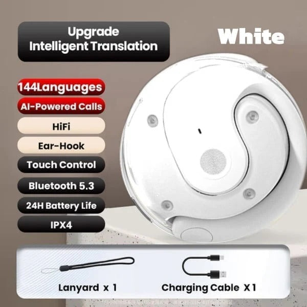 AI Translation Bluetooth 5.4 Earphones