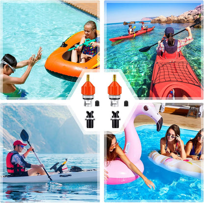 🚢Inflatable Boat Sup Pump Adaptor🚀Air Valve Adapter Set