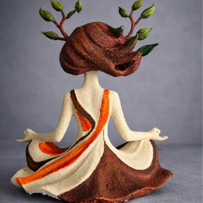 🧘‍♀️Serenity Growth | Inner Harmony Sculptural Figurine
