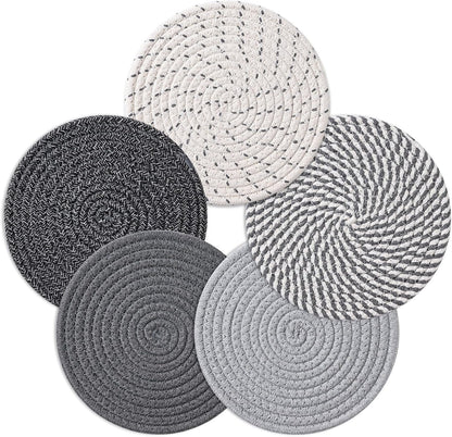 5PC Hot Pads for Countertop and Table