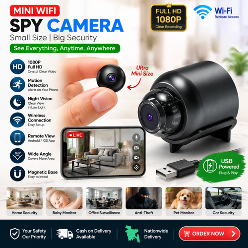  Full HD 4K Mini Security Camera