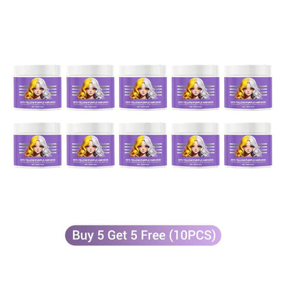 Purple Hair Mask & Toner for Blonde,Bleached & Silver Hair