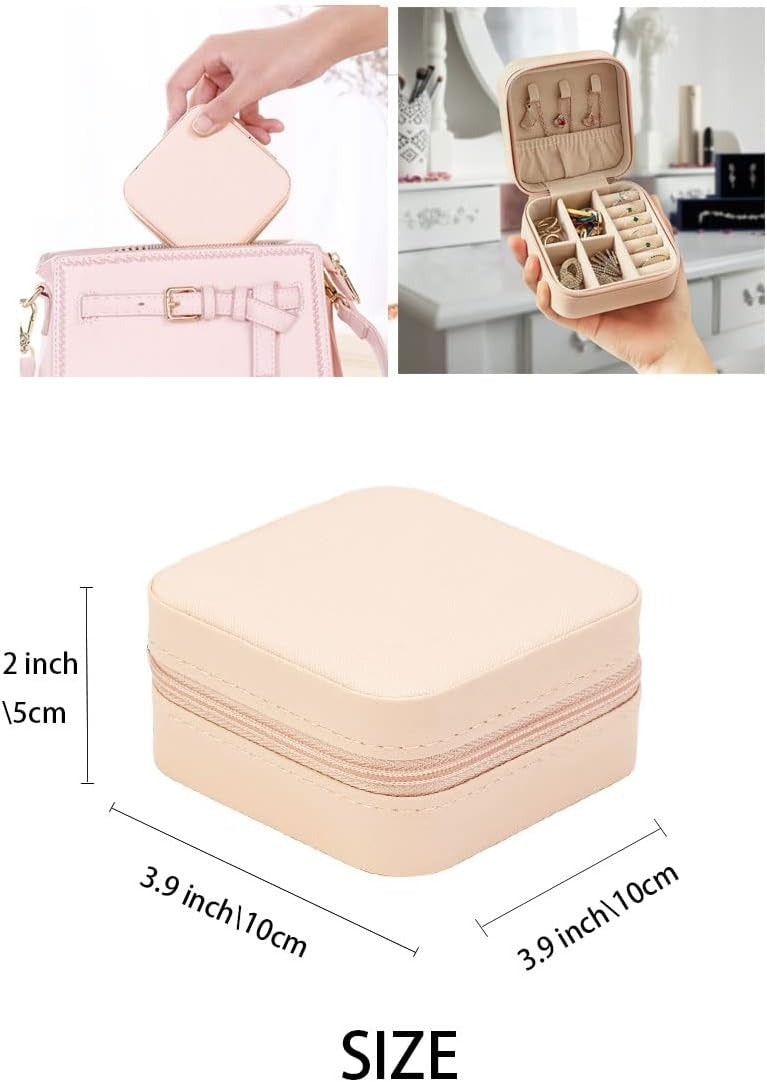 Mini Portable Jewelry Travel Boxes