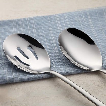 2 Pieces Stainless Steel Spoons
