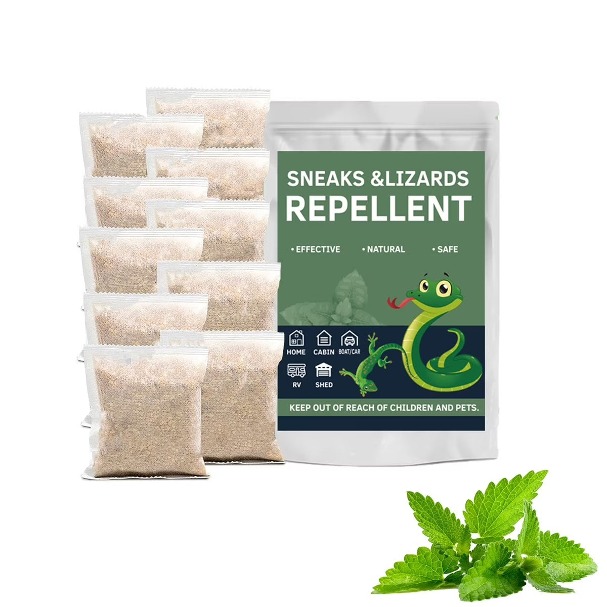 🔥Last Day 50% OFF🔥 Snakes & Lizards Repellent Pouches