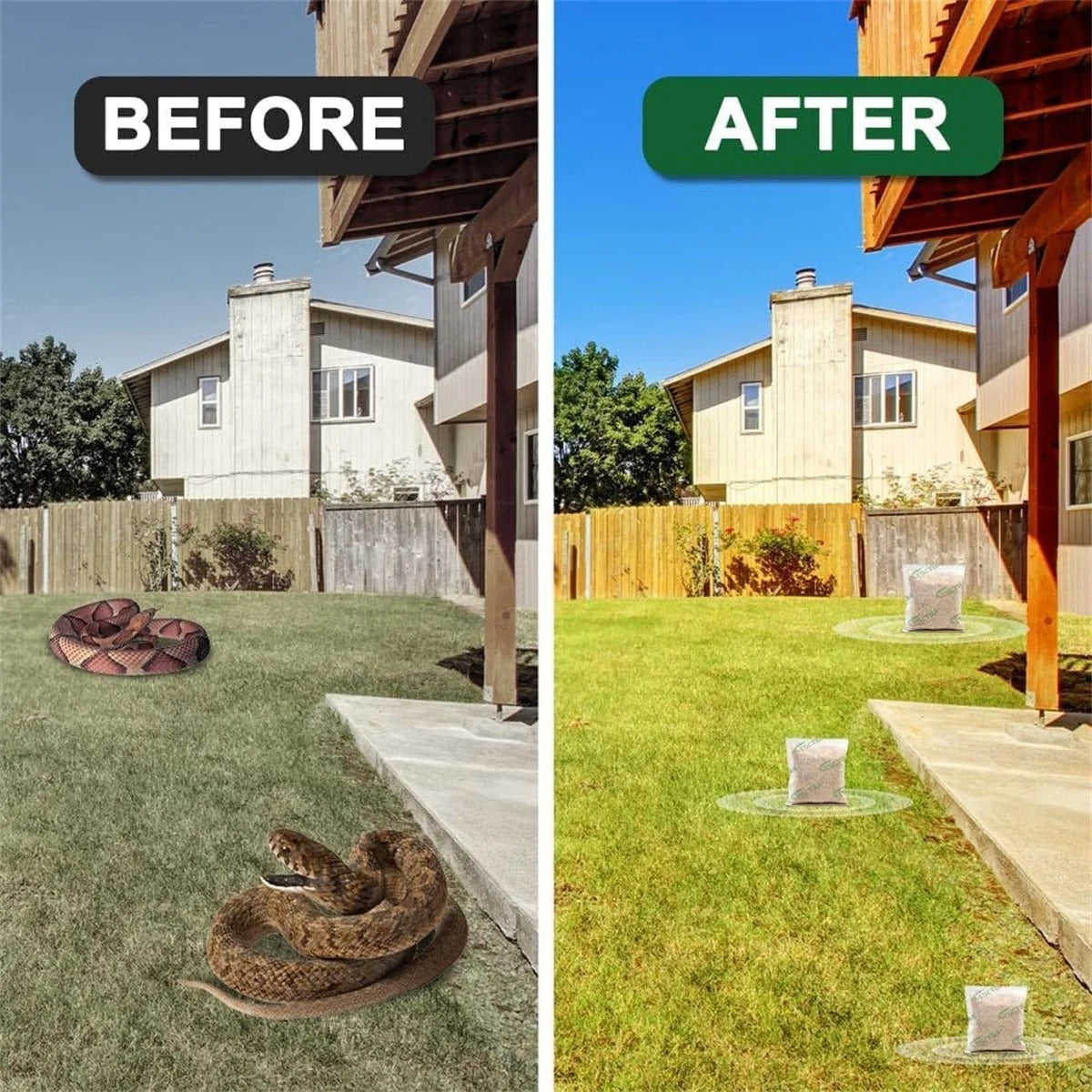 🔥Last Day 50% OFF🔥 Snakes & Lizards Repellent Pouches