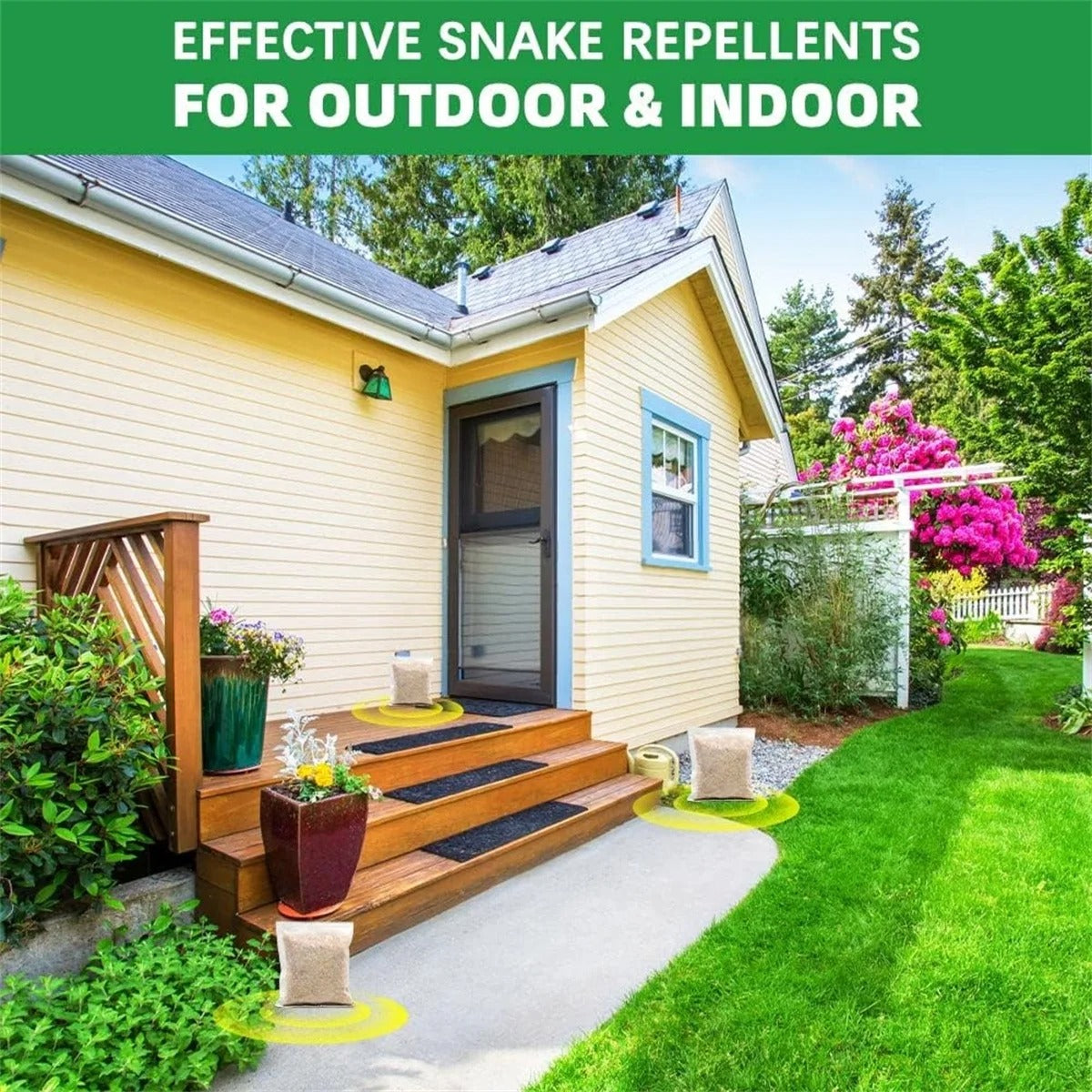 🔥Last Day 50% OFF🔥 Snakes & Lizards Repellent Pouches