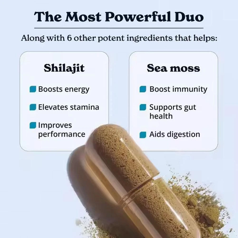 Sea Moss Tongkat Ali Ashwagandha Capsules