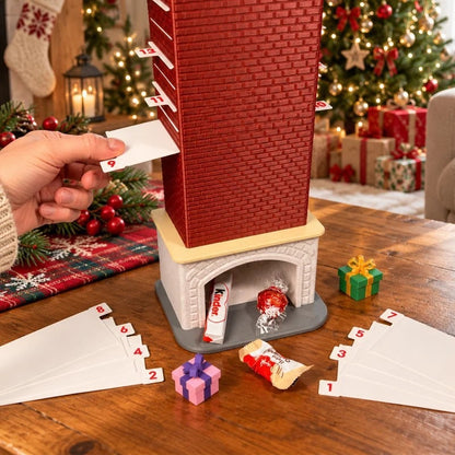 🎅 Chimney Drop Candy Advent Calendar 🍬 25-Day Interactive Christmas Countdown