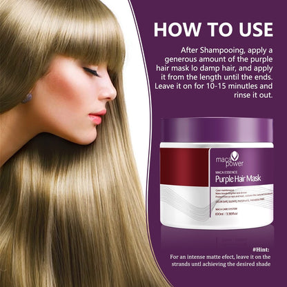 Purple Collagen Hair Care - Deep-nourishing, Dry/Damaged Hair