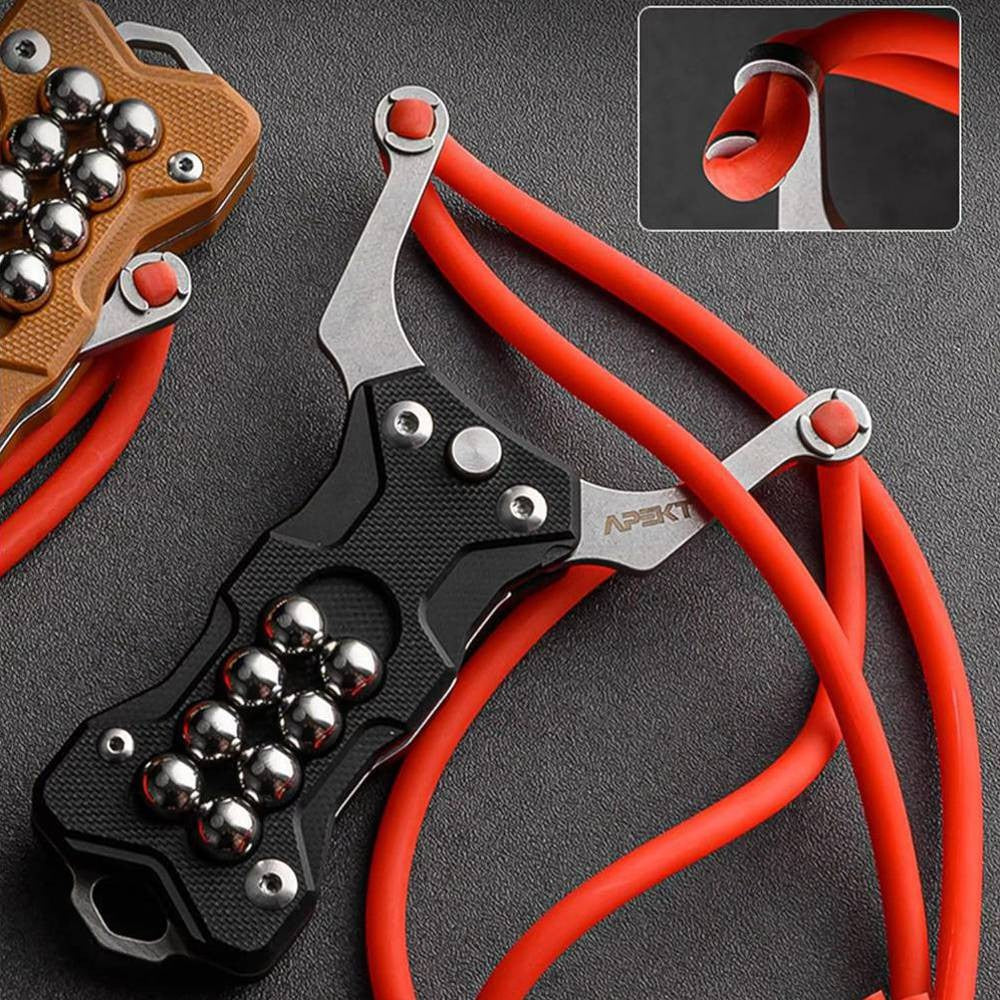 Multifunctional Mini Portable Knife Slingshot For Outdoor Camping