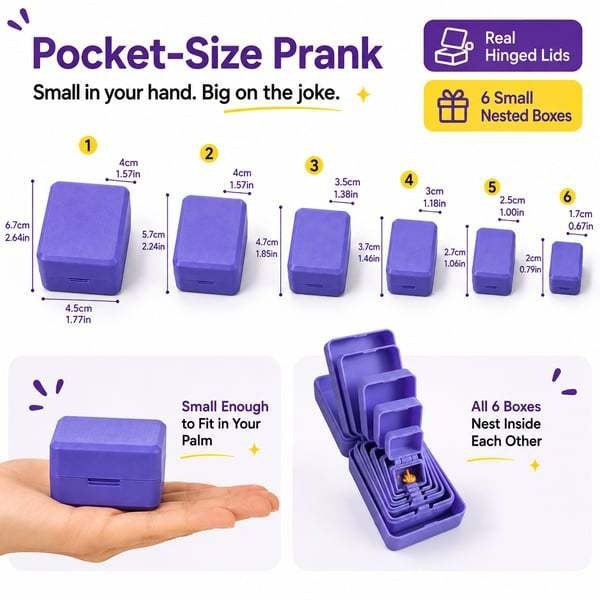 💥Never-Ending Middle Finger Prank Gift Box
