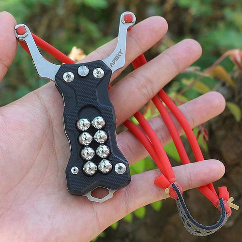 Multifunctional Mini Portable Knife Slingshot For Outdoor Camping