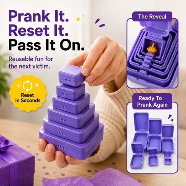 💥Never-Ending Middle Finger Prank Gift Box