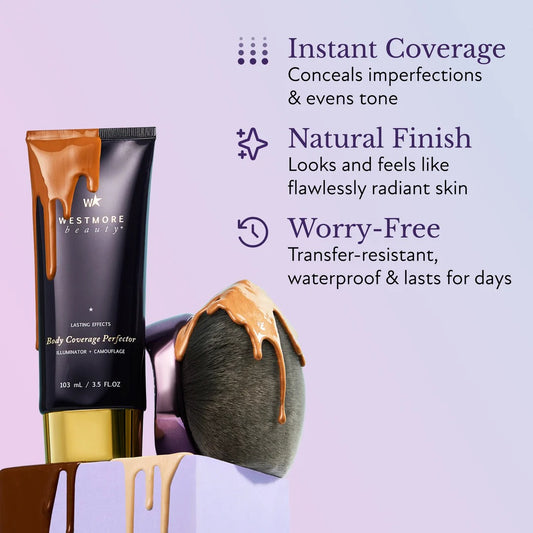 Beauty Body Coverage Concealer+ Large Buffer Brush 
