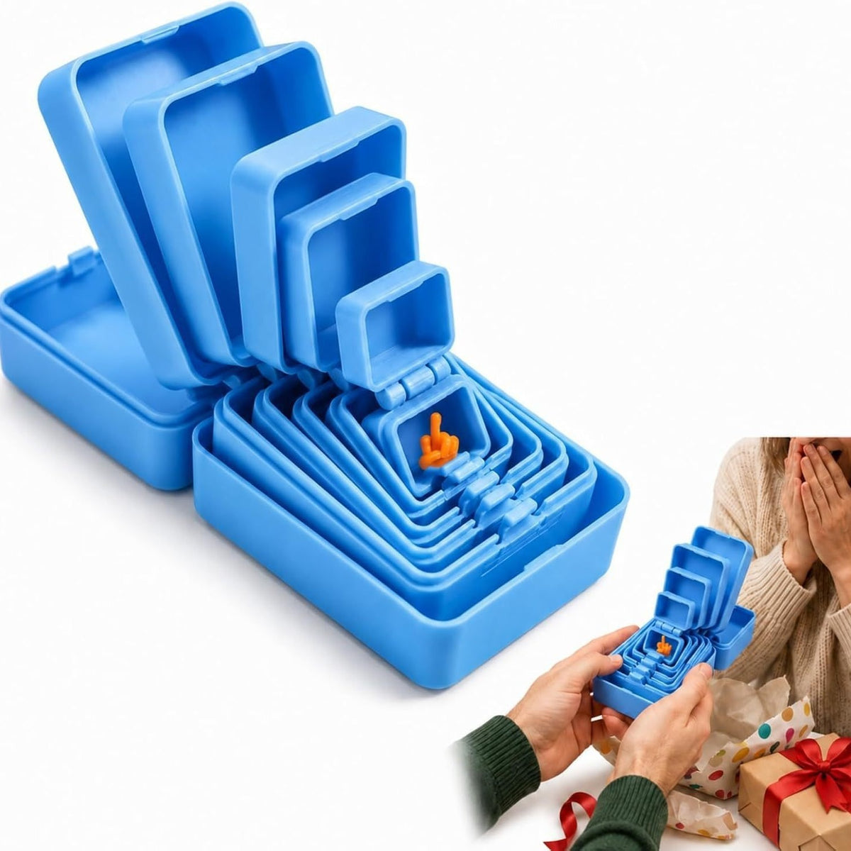 💥Never-Ending Middle Finger Prank Gift Box