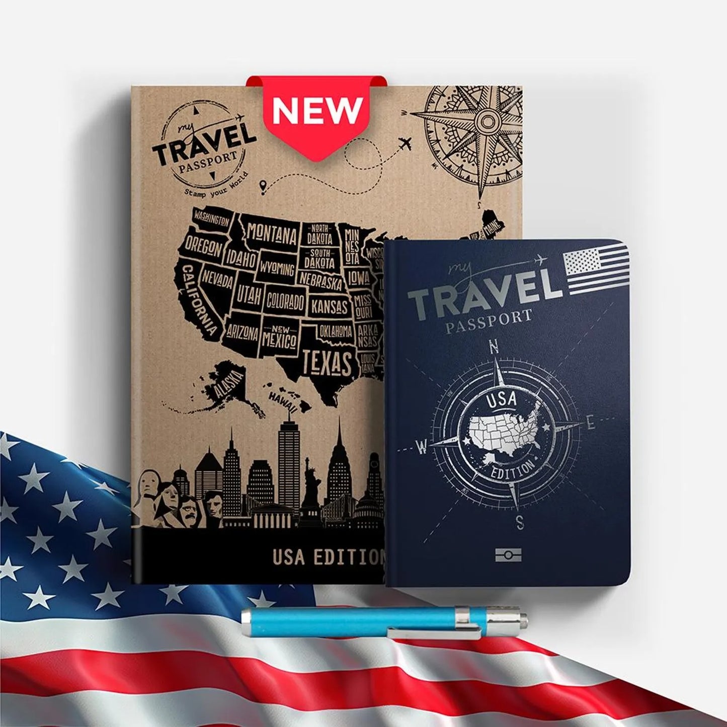 Wooden Travel Puzzle of the United States – 250th Anniversary Commemorative Gift