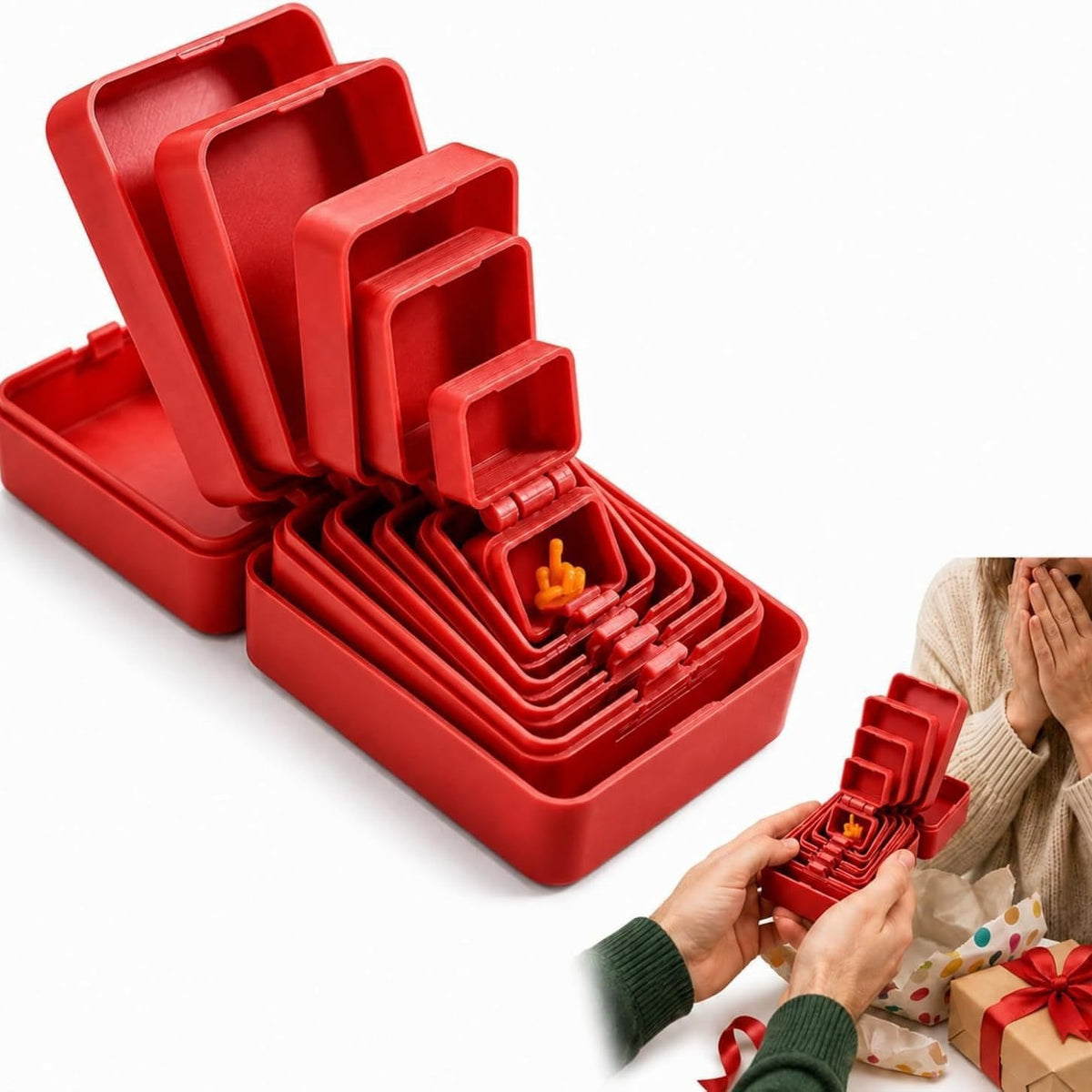 💥Never-Ending Middle Finger Prank Gift Box