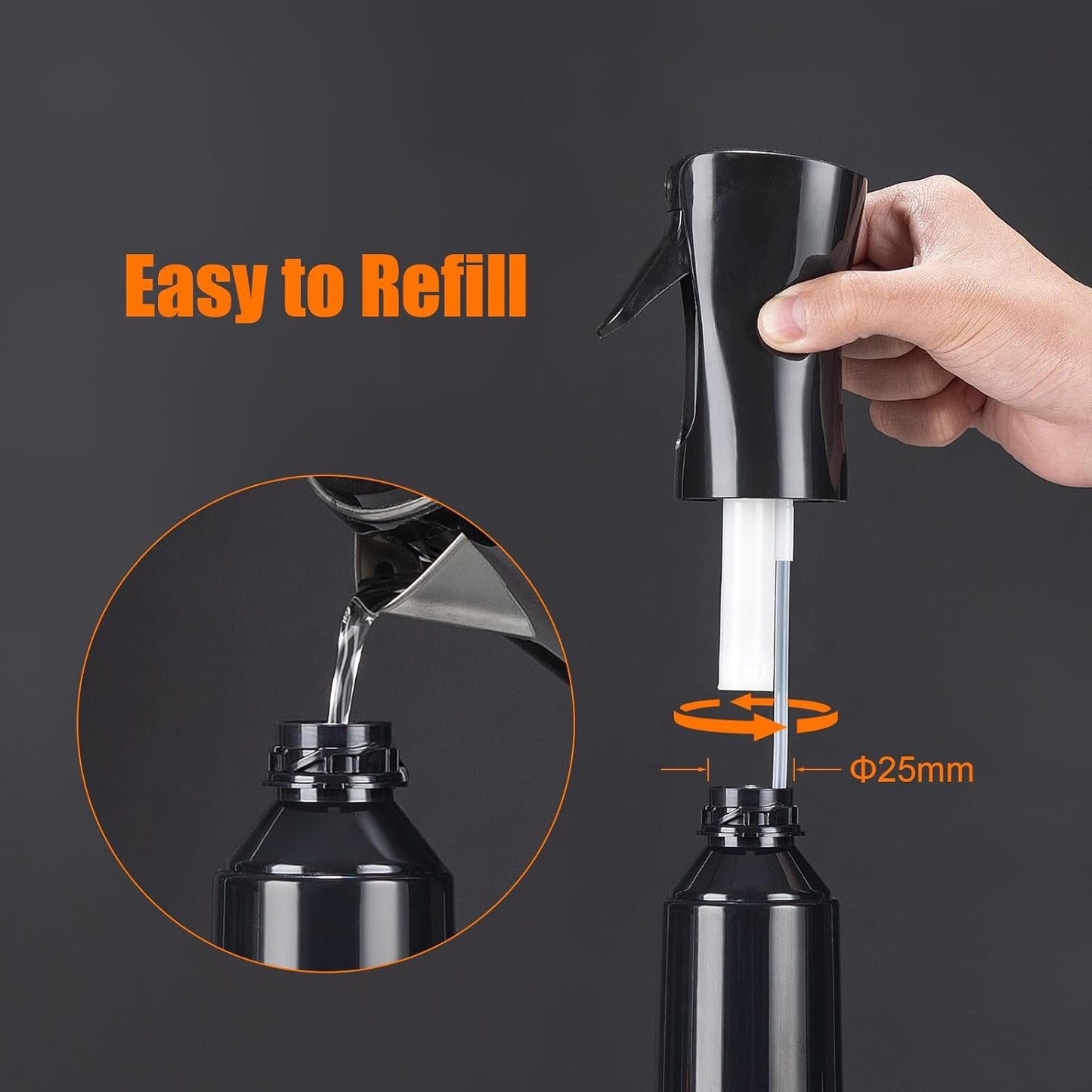 300ml Water Spray Bottles