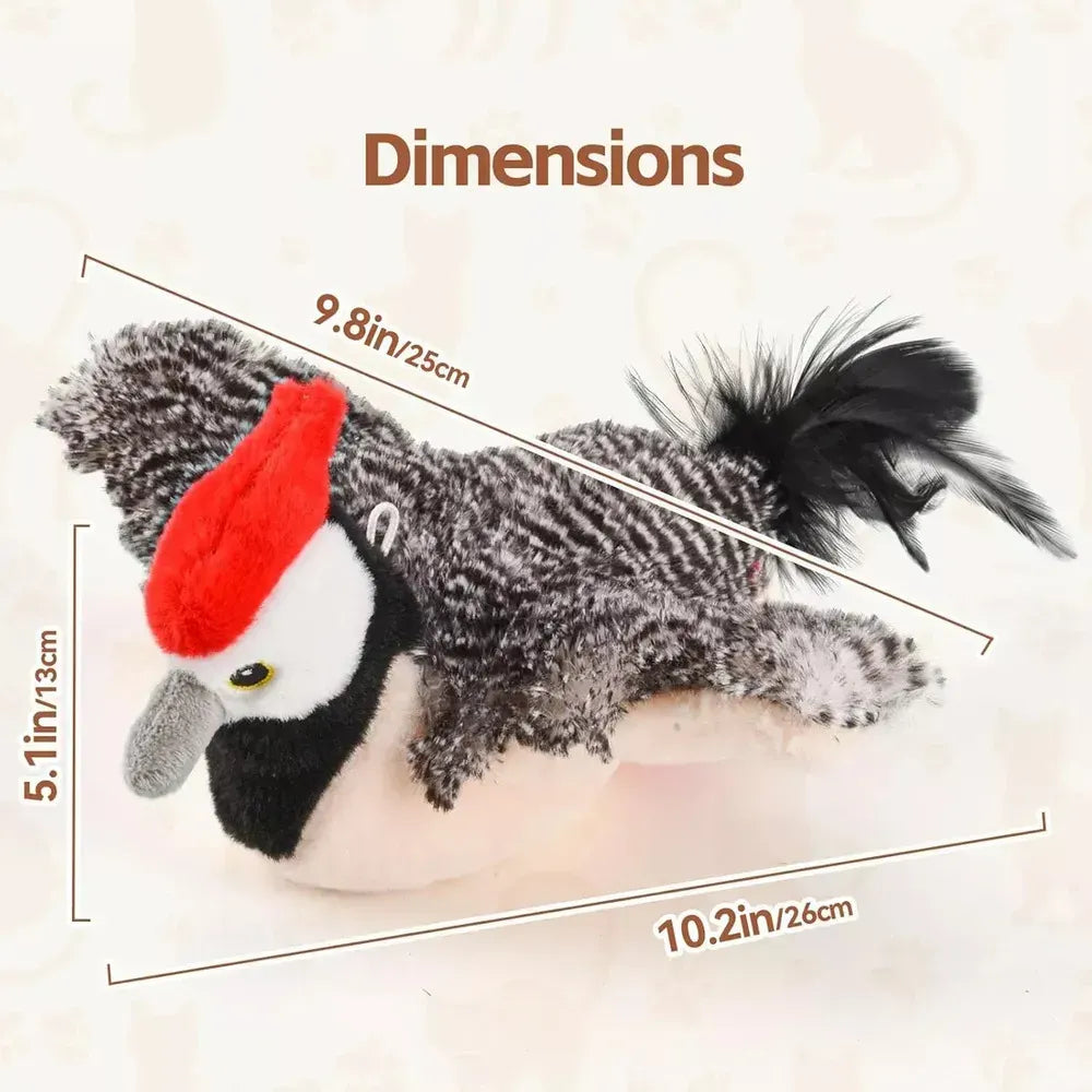 🐱Interactive Cat Toys🐦Rechargeable Chirping Flapping Bird