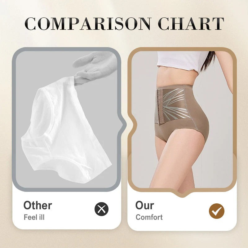 High-waisted Hip-lifting Shapewear