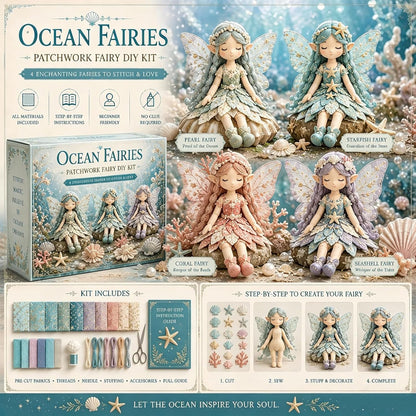 Fairies Patchwork Sewing Kit