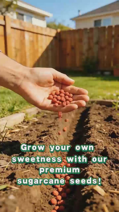 Sweet Harvest Starter Kit 🌱 Sugar Cane — Grow Your Own Natural Sweetness at Home