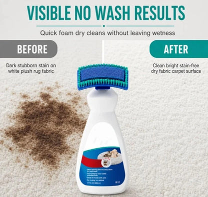 Waterless Fabric and Carpet Cleaner