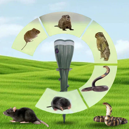 💐40% OFF! Waterproof Solar On Mole Repellent