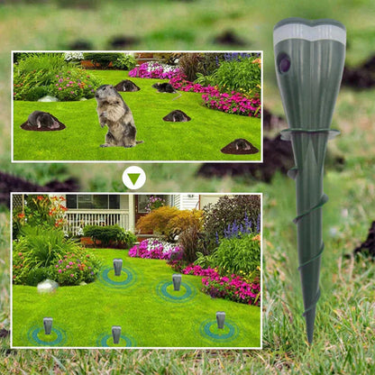 💐40% OFF! Waterproof Solar On Mole Repellent