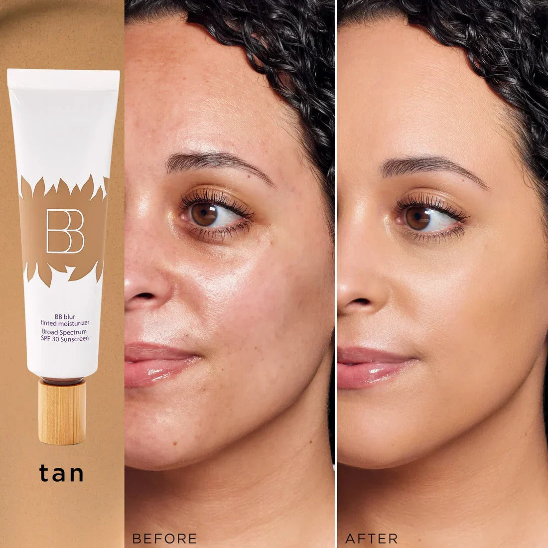SPF30 Blur Tinted Moisturizer, Brightening & Hydrating Skin Cream
