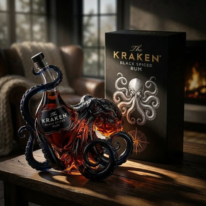 The Rum Edition 3D Octopus Bottle 🐙🥃