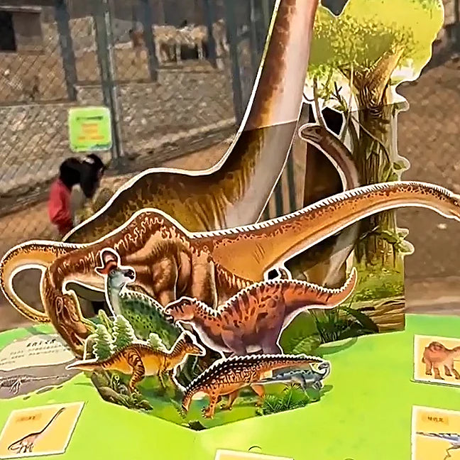 🦖3D Encyclopedia Prehistorica Dinosaurs📙HARDCOVER