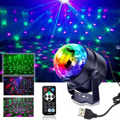 💡 Mini Cylinder DJ Disco Laser Light for Parties, Christmas, Weddings & Events