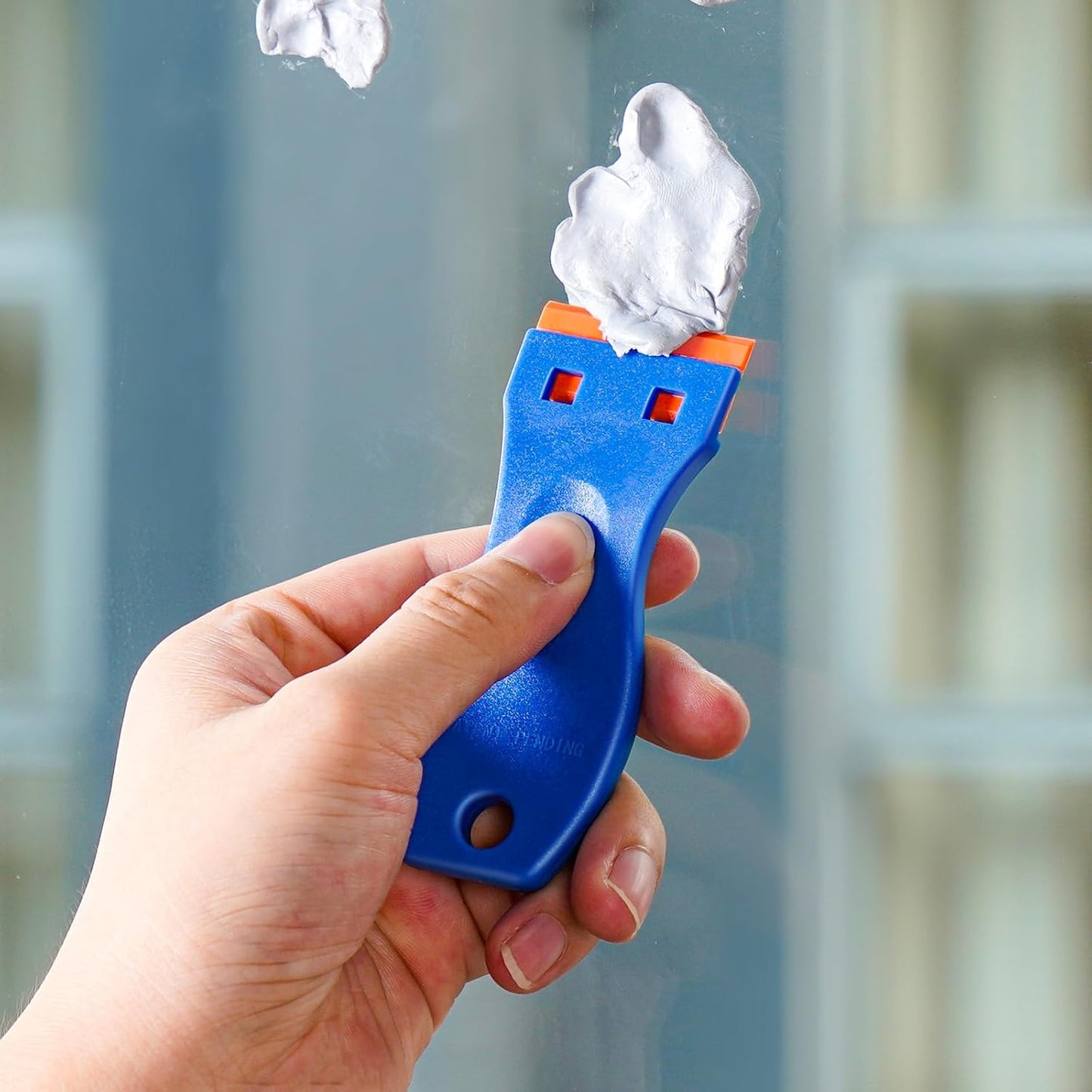 🧽 Plastic Razor Blade Scraper – Adhesive & Sticker Removal Tool