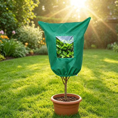 🌿 WINTER GARDEN ESSENTIAL | Plant Frost Protection Cover – Breathable Reusable Cover for Shrubs, Pots & Young Trees