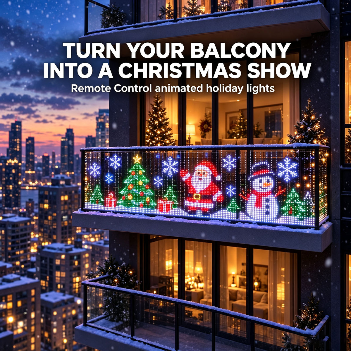 dht™⭐ Christmas  Smart Animated Pixel Lights