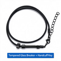 C — Tempered Glass Breaker + Handcuff Key